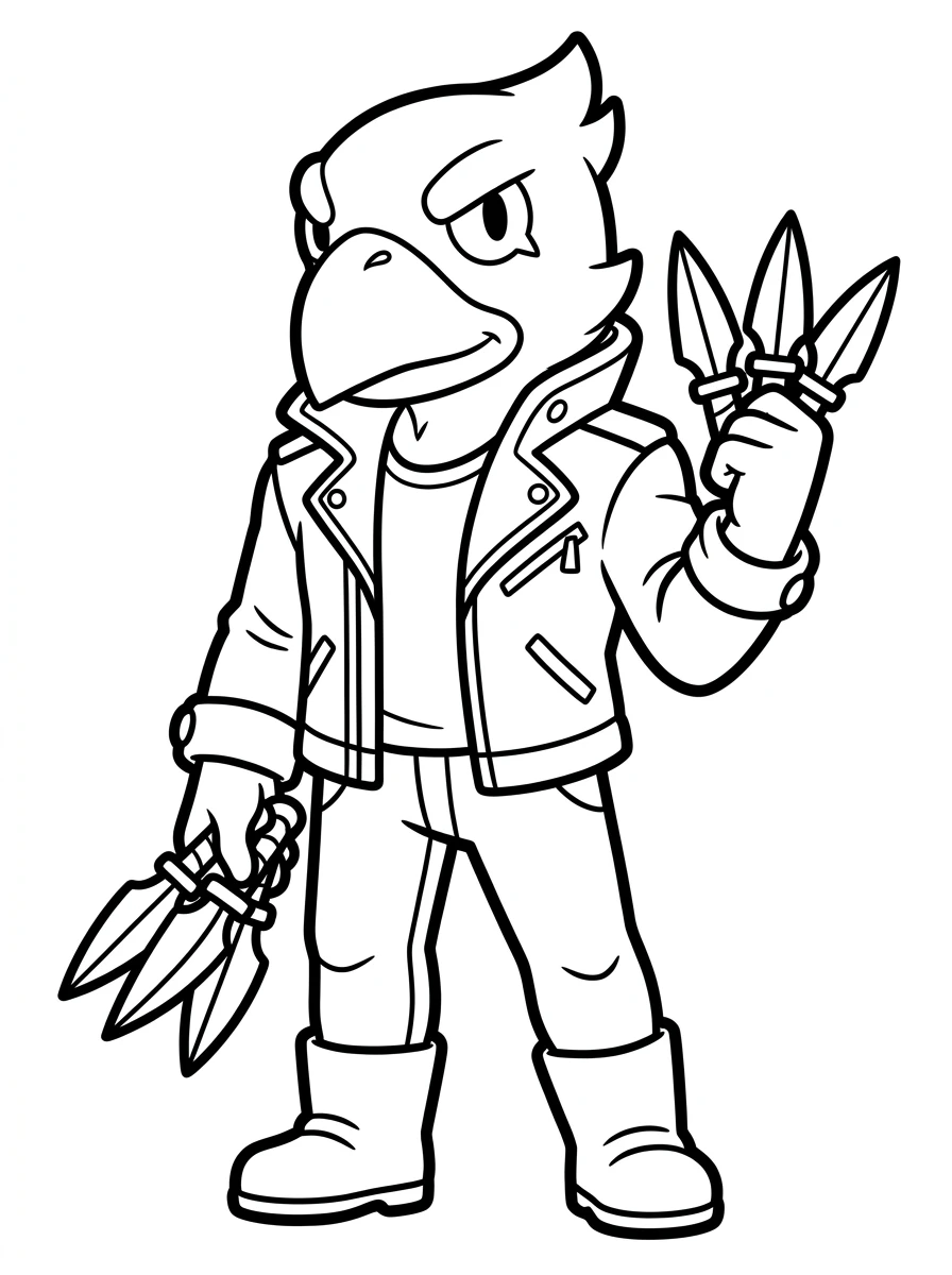 Crow di Brawl Stars