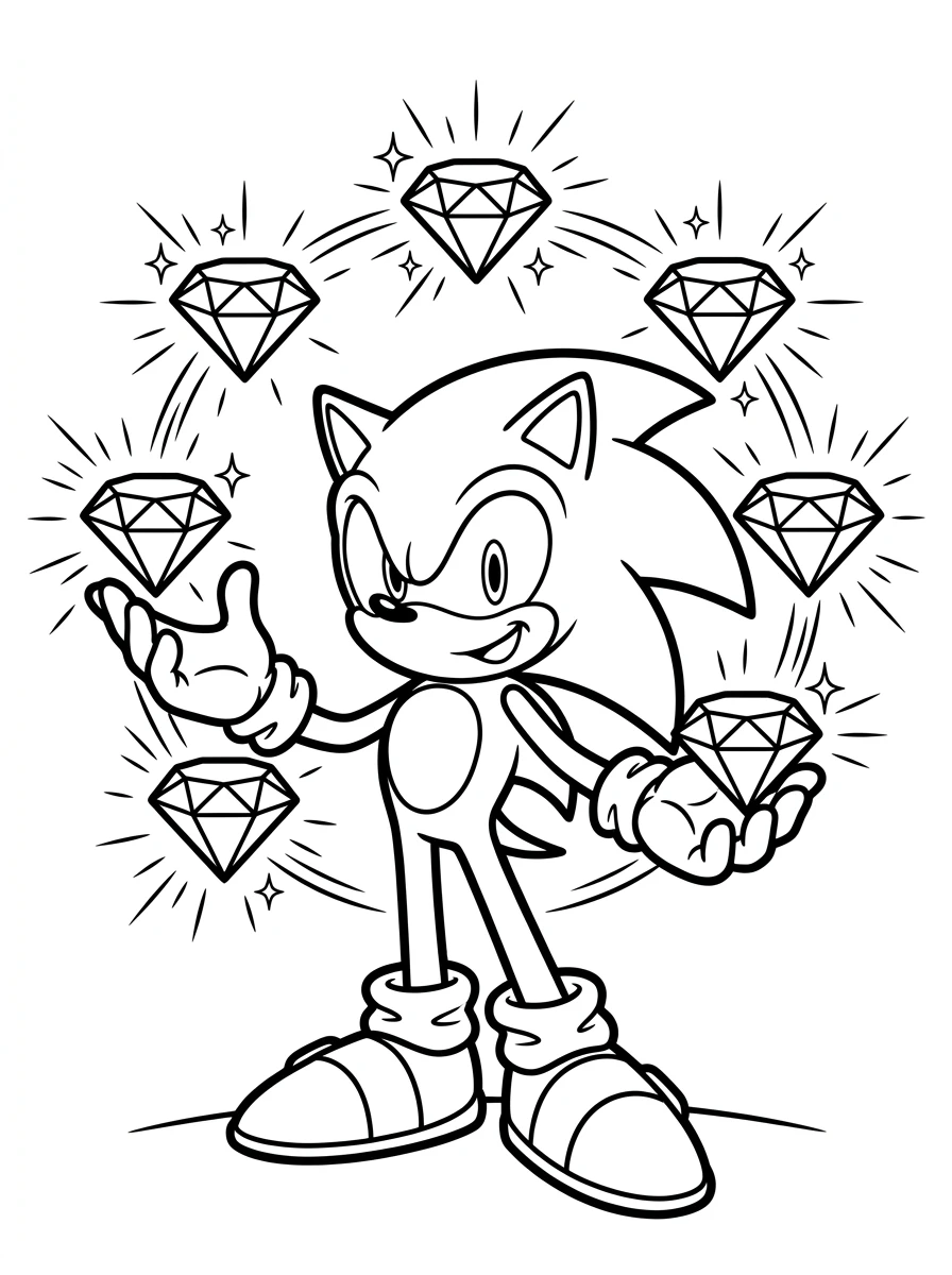 Sonic e i Chaos Emerald