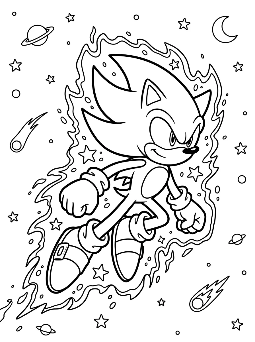 Super Sonic nello spazio